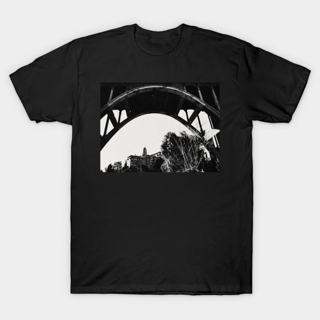 Suicide Bridge T-Shirt by The Art of Sammy Ruiz